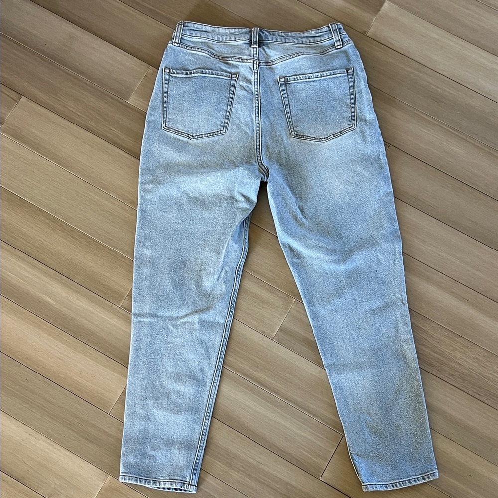 Mickey Mouse Patched Straight Leg Light Wash Denim Jeans from Her Universe - Picture 12 of 12